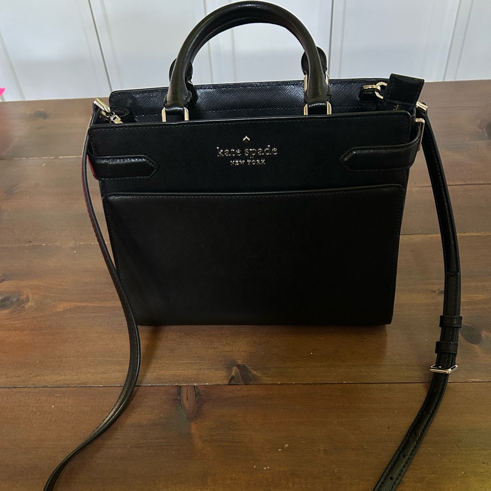 Kate Spade Midnight Blue Leather Handbag